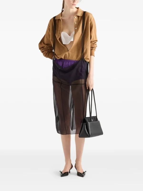 Prada Black Skirt - Image 2
