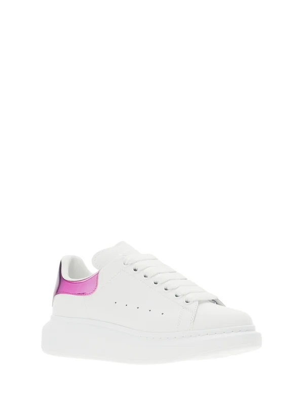 Alexander Mcqueen White Low Top Sneakers - Image 2