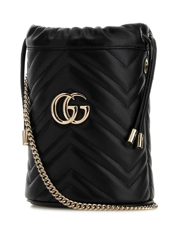Gucci Black Bucket Bags - Image 2
