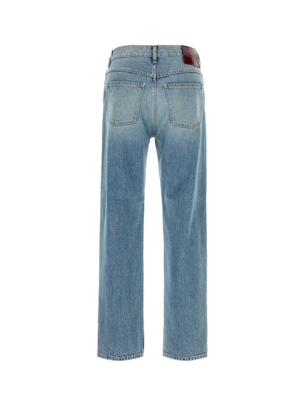Gucci Blue Denim Pants - Image 2