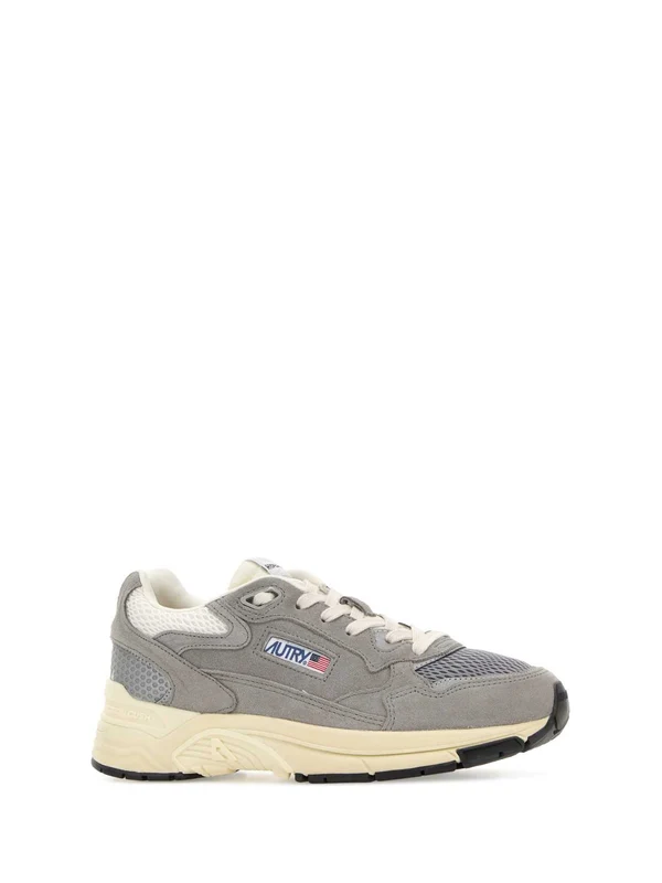 Autry Grey Low Top Sneakers - Image 2