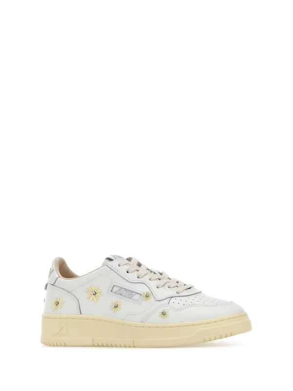 Autry White Low Top Sneakers - Image 2