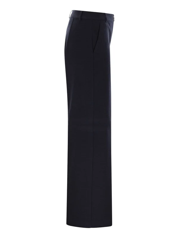 Weekend Max Mara Navy Casual Pants - Image 3