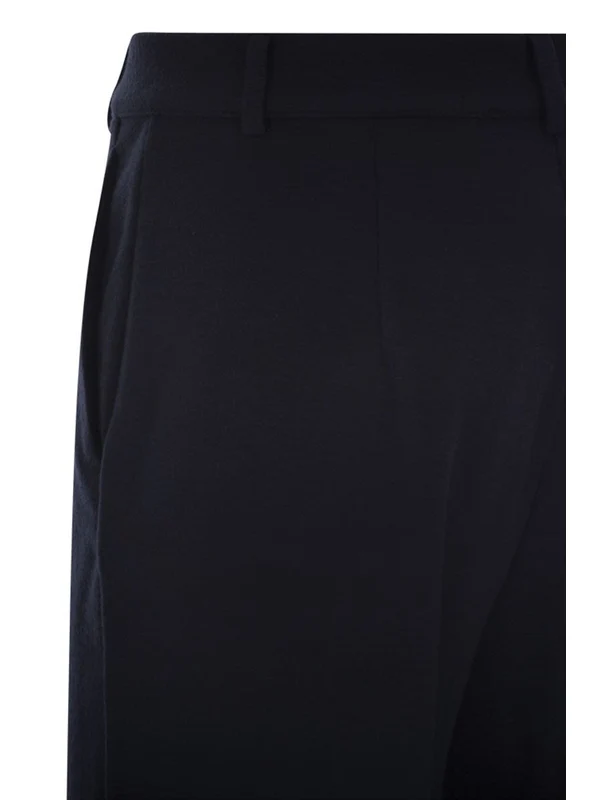 Weekend Max Mara Navy Casual Pants - Image 4