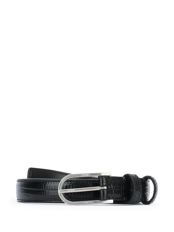 BELT 45BML3ARW 38SI Black Leather Belts - Image 2