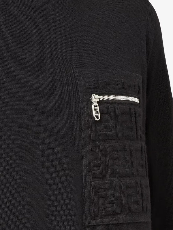 Fendi Black Knitted - Image 3