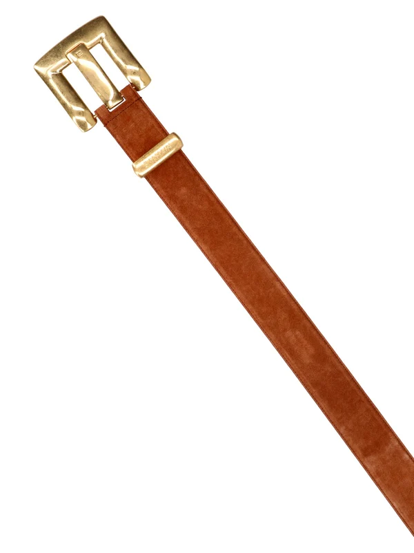 Balmain Brown Leather Belts - Image 3