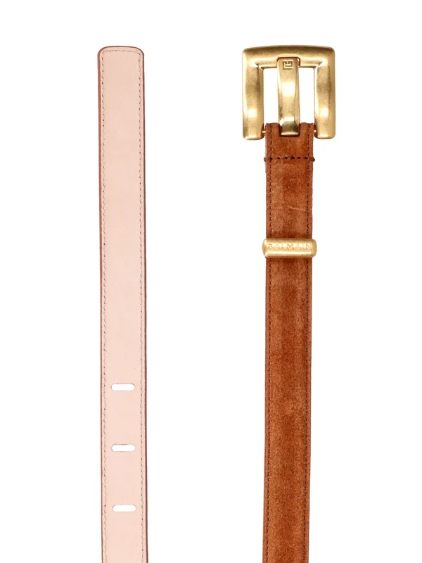 Balmain Brown Leather Belts - Image 2