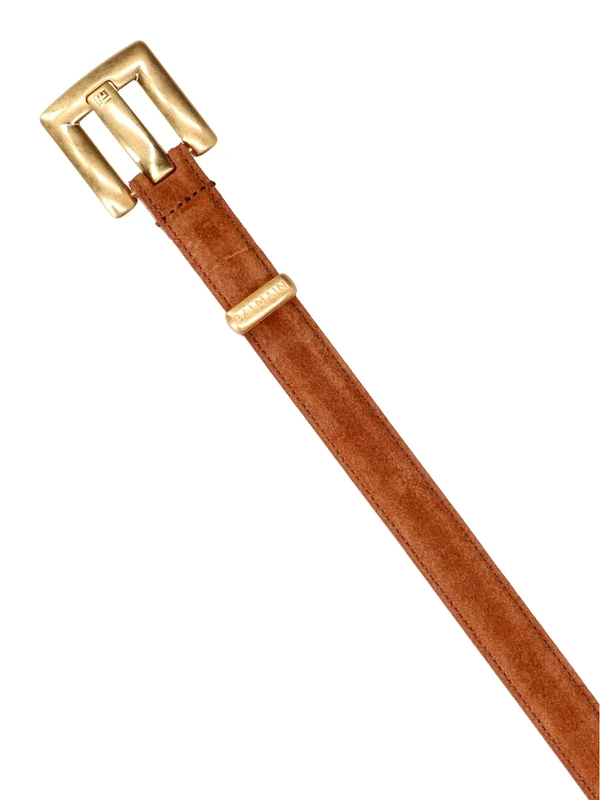 Balmain Brown Leather Belts - Image 3