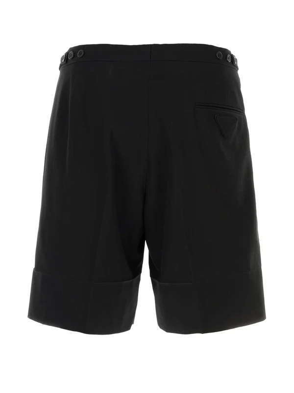 Prada Black Shorts - Image 2