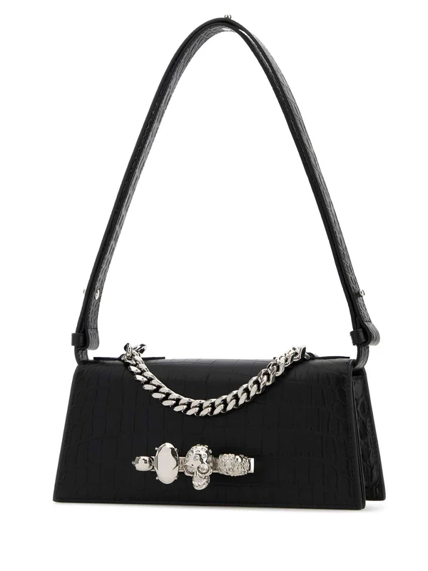 Alexander Mcqueen Black Crossbody & Shoulder Bags - Image 2