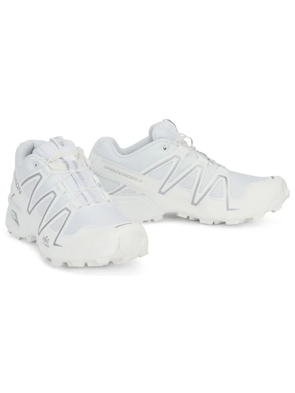 Salomon White Low Top Sneakers - Image 3