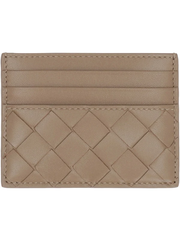 Bottega Veneta Beige Card Holders - Image 3