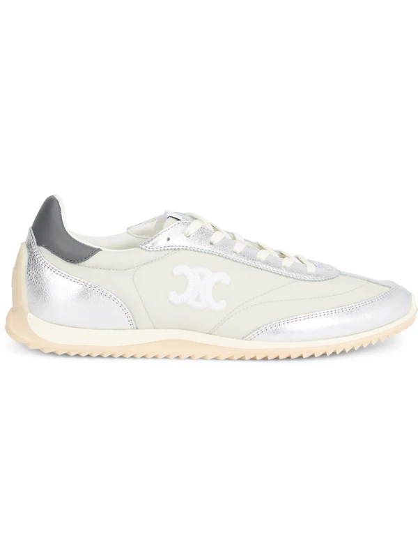 Celine Beige Grey Low Top Sneakers - Image 2