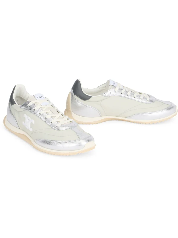 Celine Beige Grey Low Top Sneakers - Image 3