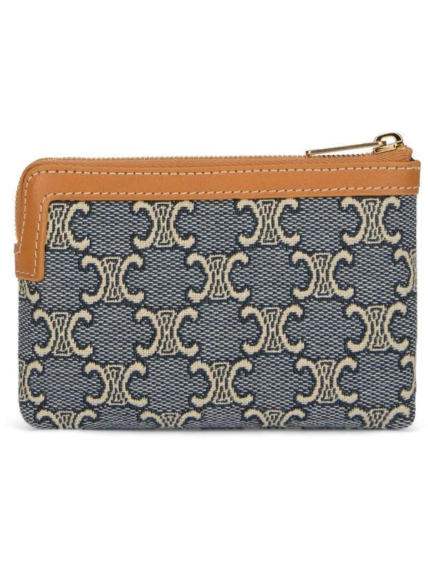 Celine Navy Card Holders - Image 3