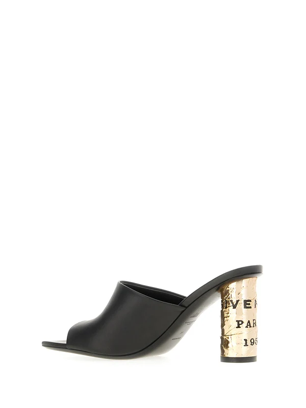 Givenchy Black Sandal Heels - Image 3