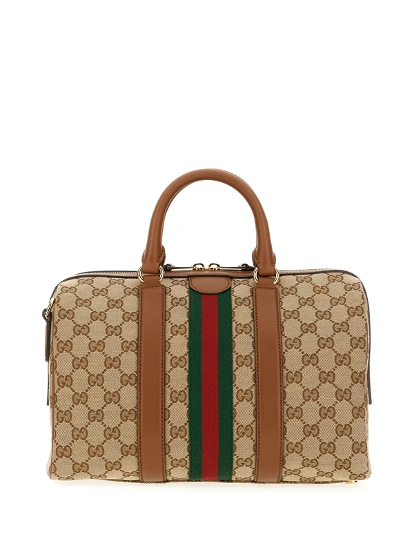 Gucci Beige Boston Bags - Image 3