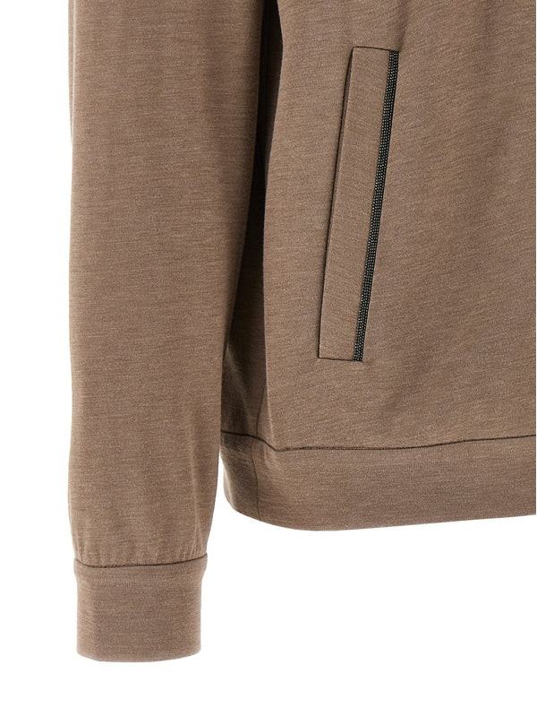 Brunello Cucinelli Brown Hoodies - Image 4