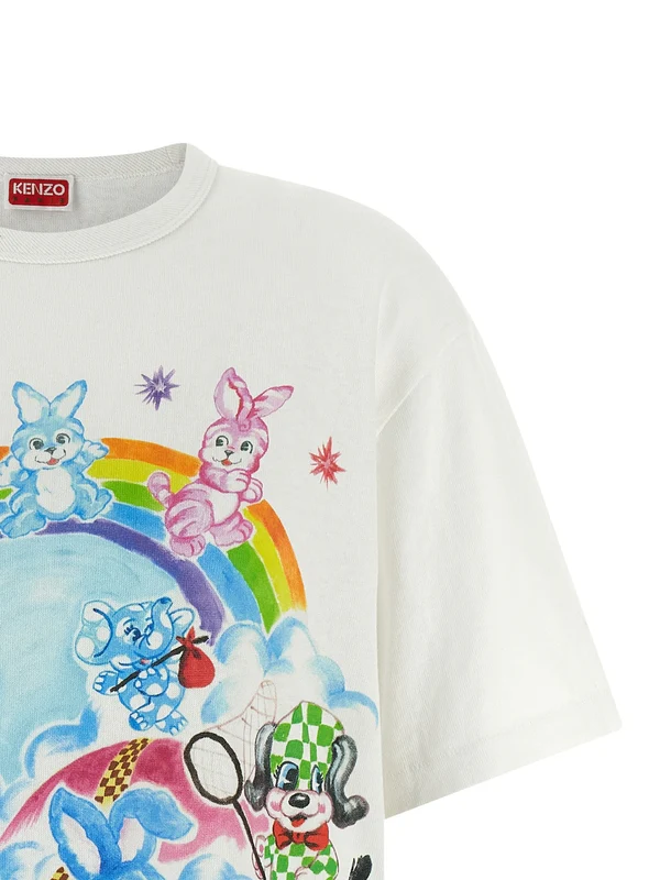 Kenzo White Half Sleeve - Image 3