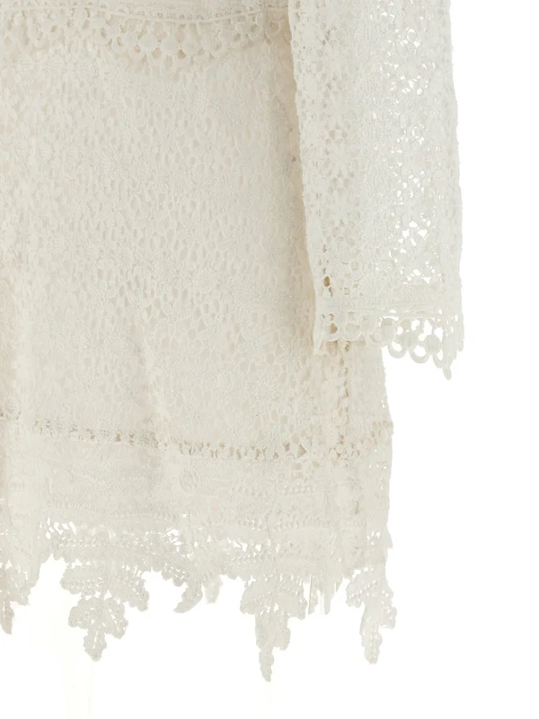 Isabel Marant White Mini Dress - Image 4