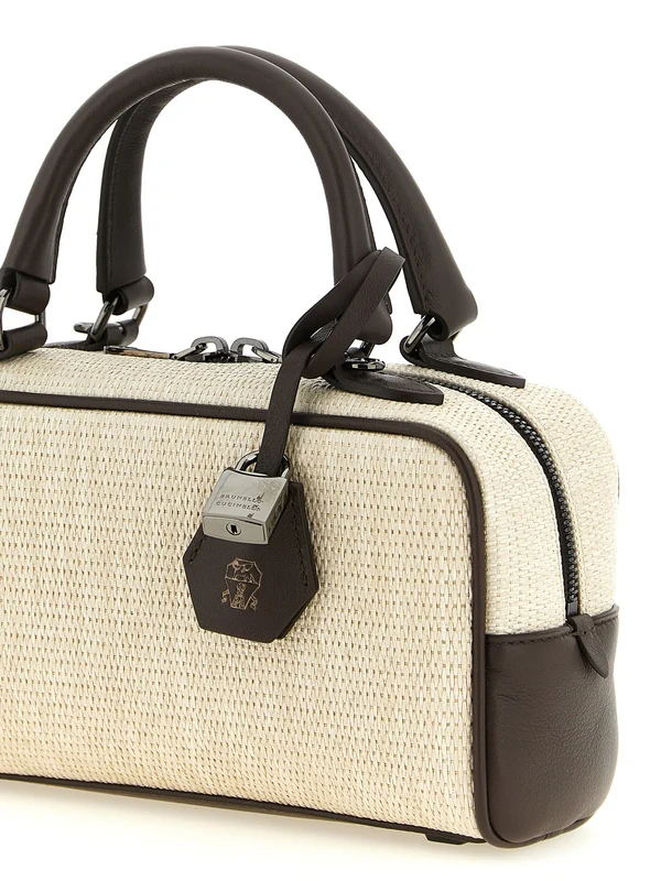 Brunello Cucinelli Beige Tote Bags - Image 3