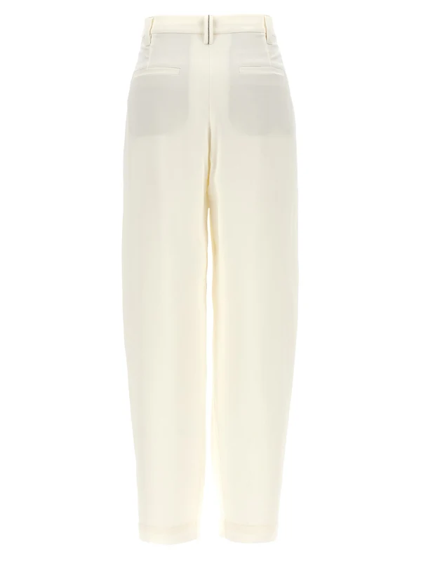 Brunello Cucinelli Ivory Trousers - Image 2