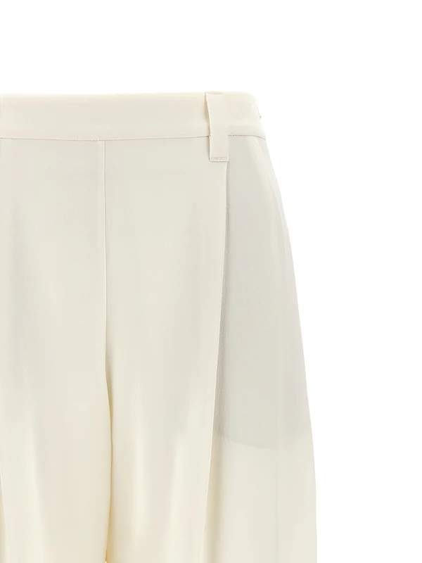 Brunello Cucinelli Ivory Trousers - Image 3