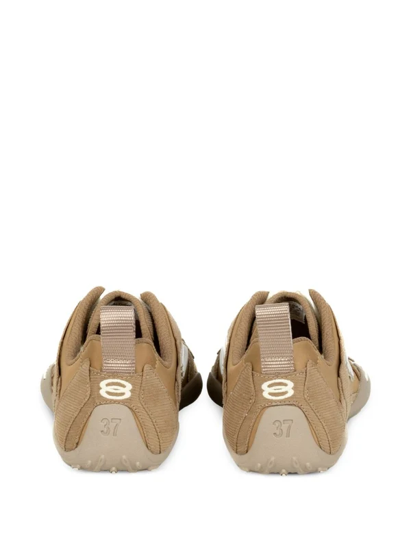 Balenciaga Beige Low Top Sneakers - Image 3