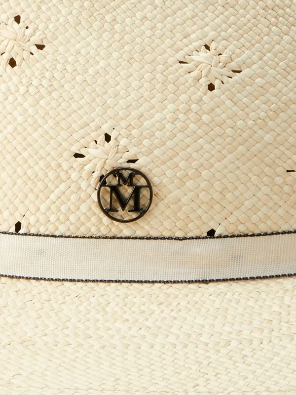 Maison Michel Beige Fedora - Image 2