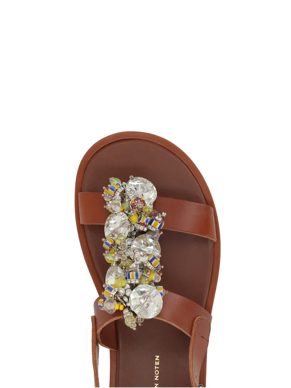 Dries Van Noten Brown Sandals - Image 2