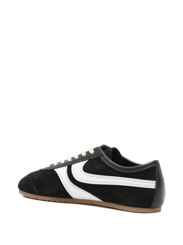 Dries Van Noten Black Low Top Sneakers - Image 3