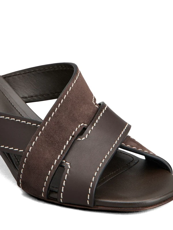 Tod'S Brown Sandal Heels - Image 2