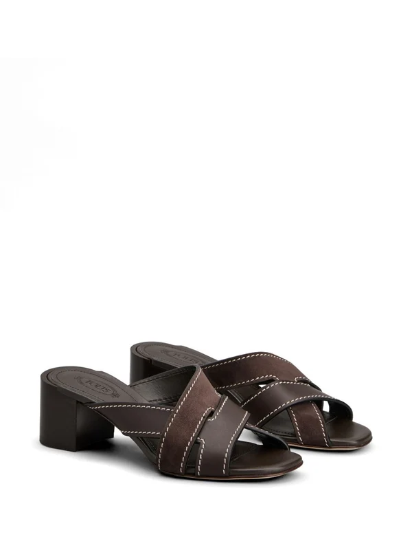 Tod'S Brown Sandal Heels - Image 4