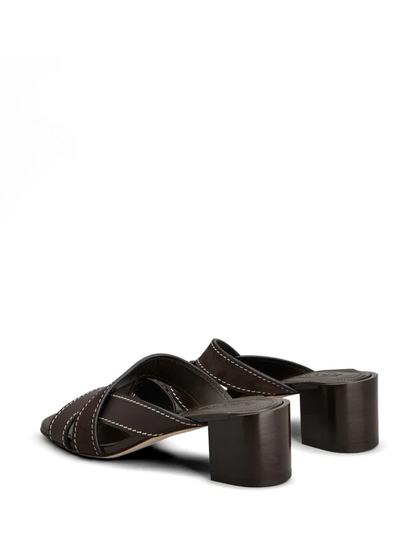 Tod'S Brown Sandal Heels - Image 5