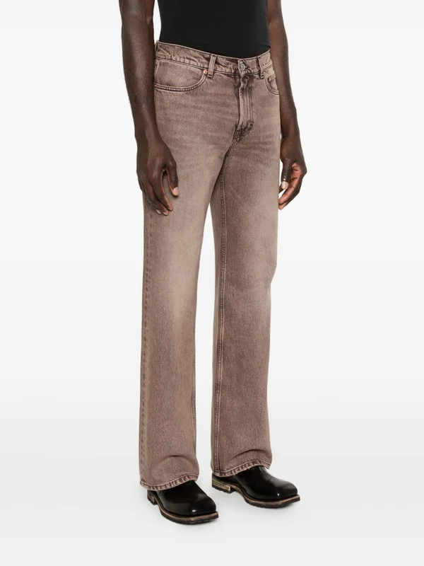 Our Legacy Brown Denim Pants - Image 2