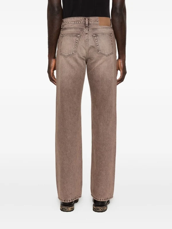 Our Legacy Brown Denim Pants - Image 3