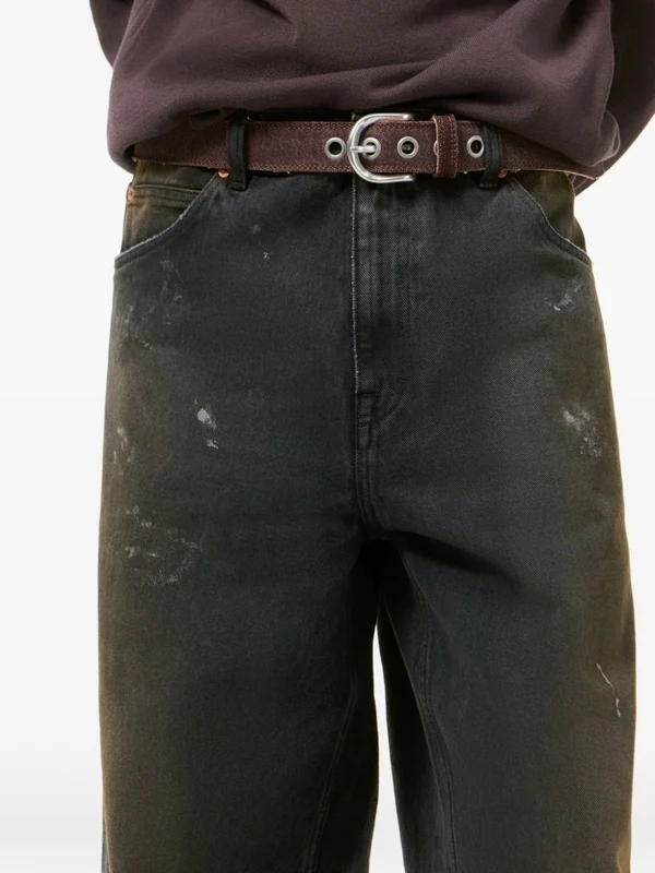Our Legacy Navy Denim Pants - Image 4