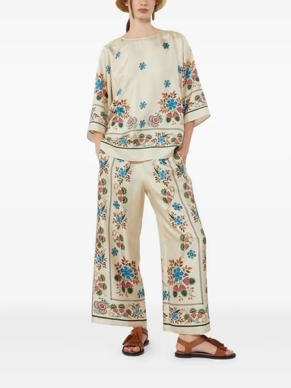 Weekend Max Mara Beige Trousers - Image 2