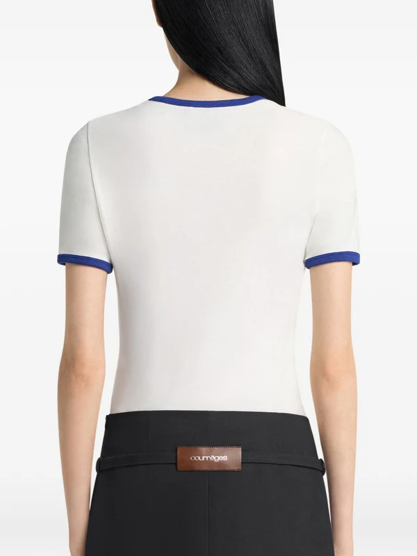 Courrèges White Half Sleeve - Image 2