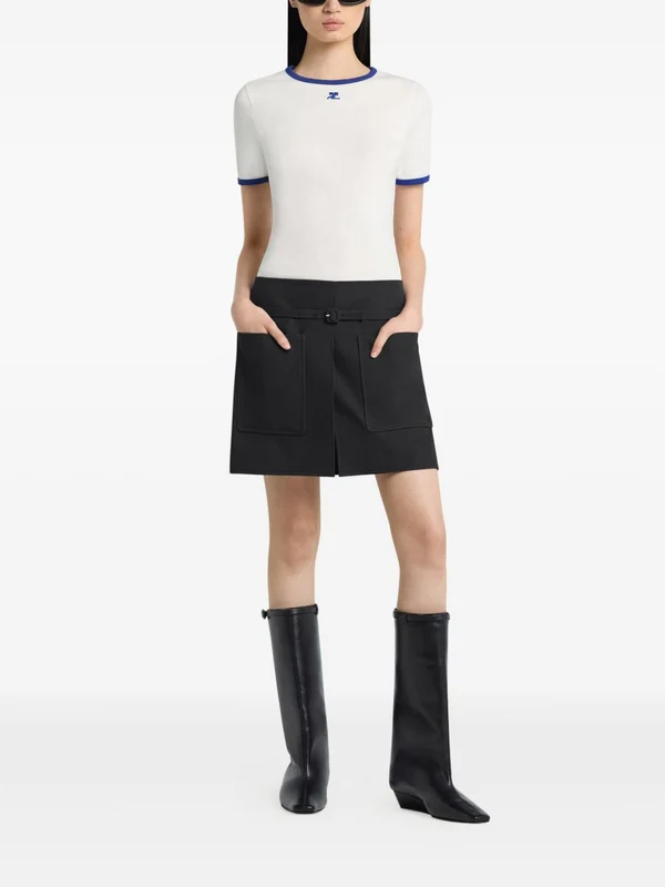 Courrèges White Half Sleeve - Image 5