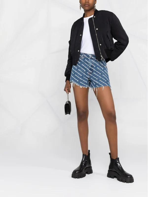 Alexanderwang Blue Shorts - Image 2