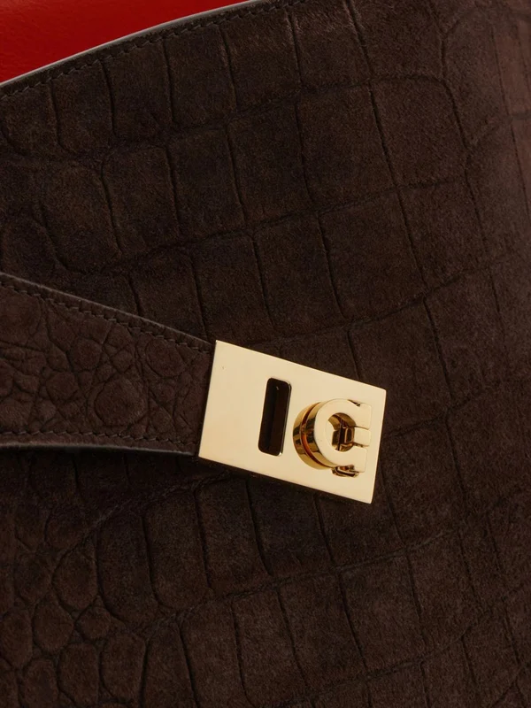 Ferragamo Brown Crossbody & Shoulder Bags - Image 4