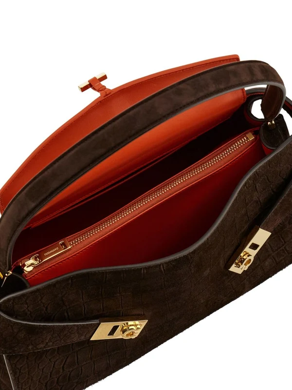 Ferragamo Brown Crossbody & Shoulder Bags - Image 5