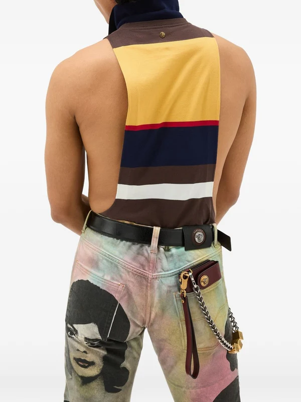 Versace Striped Sleeveless - Image 2