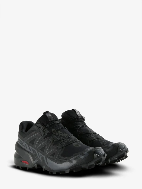 Salomon Black Low Top Sneakers - Image 2