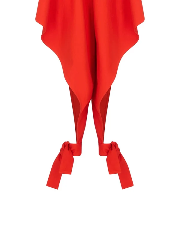 Alaia Orange Trousers - Image 2