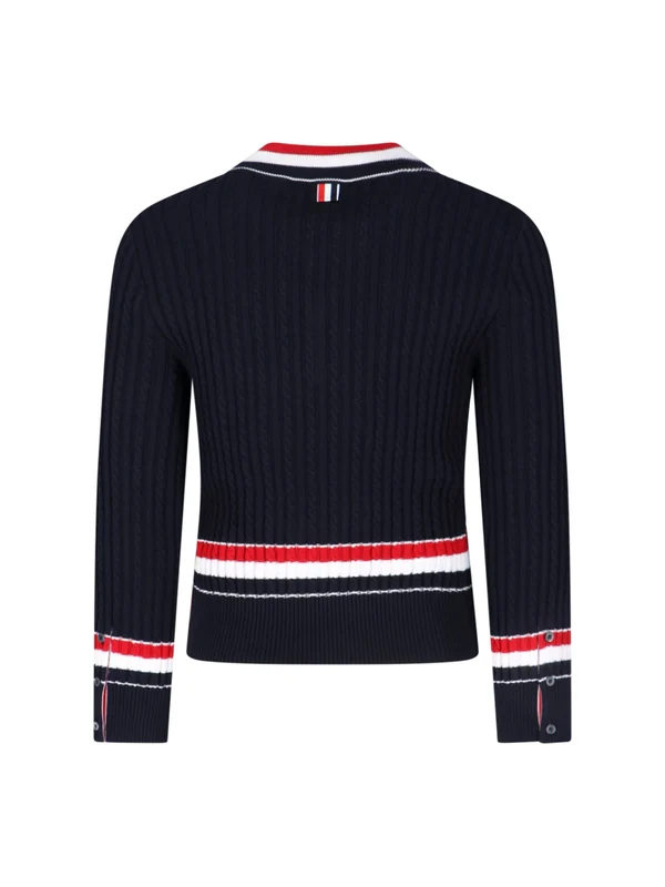 Thom Browne Navy Knitted - Image 2