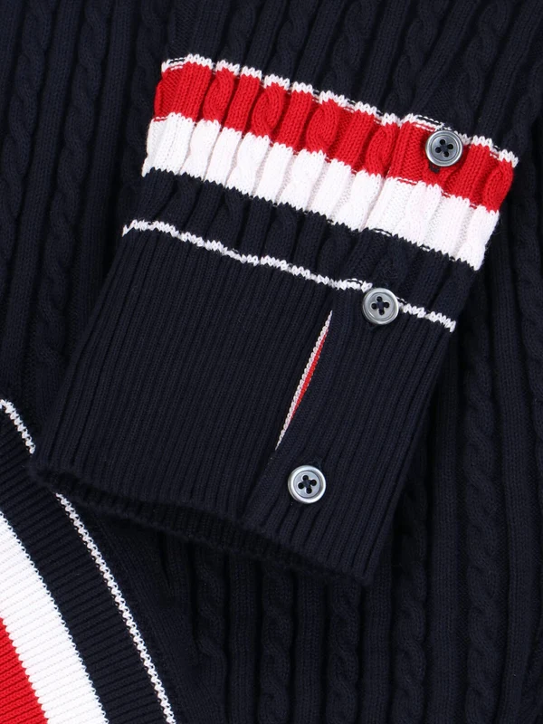 Thom Browne Navy Knitted - Image 4