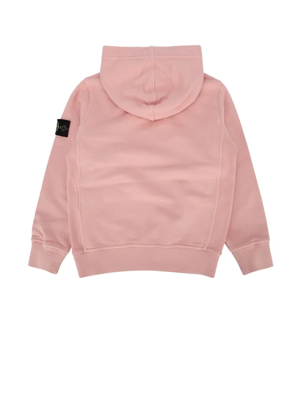 Stone Island Kids Pink Hoodies - Image 2